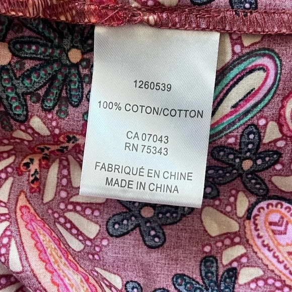 House of Harlow 1960 Revolve Paisley Cotton Halter Maxi Dress Women Size M - Picture 10 of 13